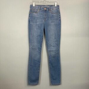 UNIVERSAL Thread Mid Rise Skinny Light Wash Jeans Women's Size 4/27L Long Length